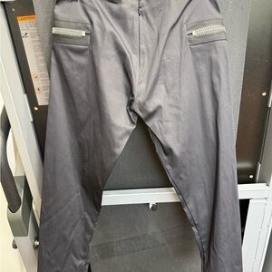 Stylish Black Skinny Pants with Zipper Accents